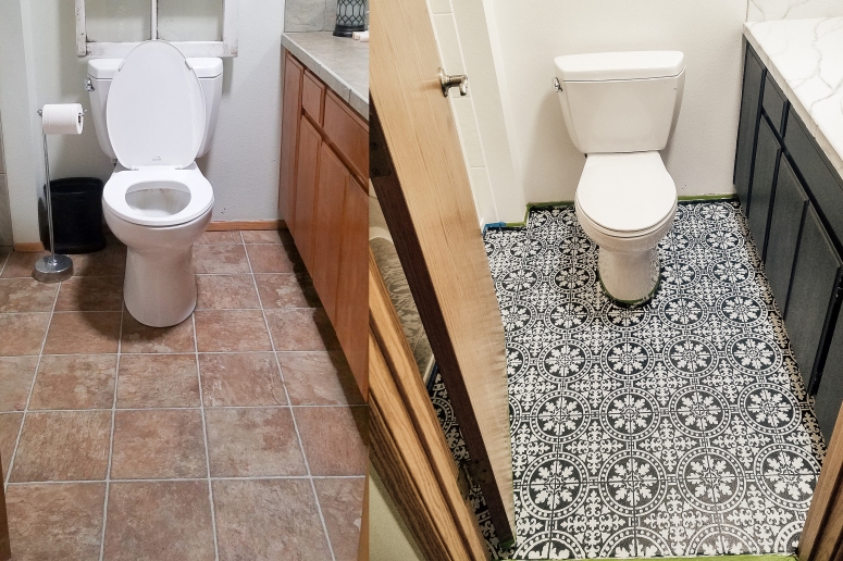 Finds and Dines DIY Bathroom Renovation Reveal 7